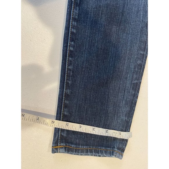 J. Crew Womens Jeans Toothpick Ankle Mid Rise Five Design Pockets Blue Size 27 - Picture 7 of 9